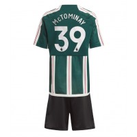 Manchester United Scott McTominay #39 Replika babykläder Bortaställ Barn 2023-24 Kortärmad (+ korta byxor)